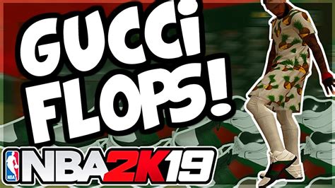 gucci outfit nba2k19|Tutorial on How To Get GUCCI Flip Flops in NBA .